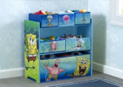 Delta Children SpongeBob Multi-Bin Toy Organizer