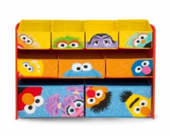 Delta Children Sesame Street Deluxe 9 Bin Design And Store Toy Organizer Storage 22 Delta Children Sesame Street Deluxe 9 Bin Design And Store Toy Organizer Storage