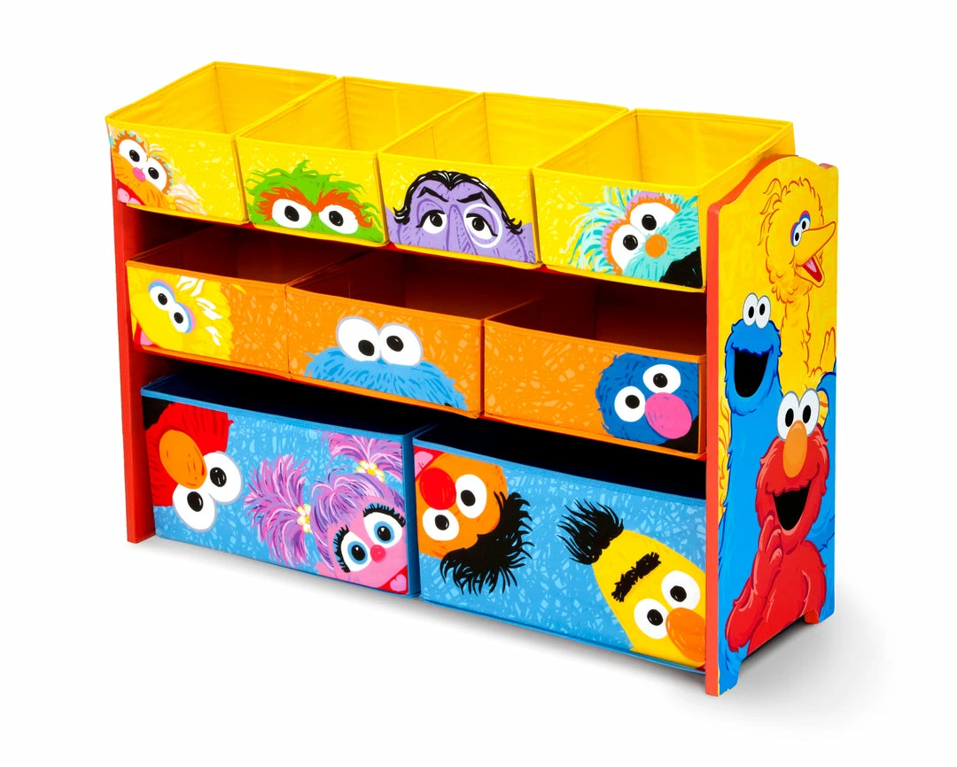 Delta Children Sesame Street Deluxe 9 Bin Design And Store Toy Organizer Storage 11 Delta Children Sesame Street Deluxe 9 Bin Design And Store Toy Organizer Storage