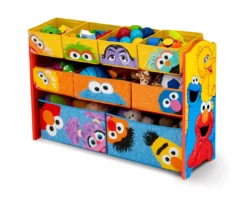 Delta Children Sesame Street Deluxe 9 Bin Design And Store Toy Organizer Storage 18 Delta Children Sesame Street Deluxe 9 Bin Design And Store Toy Organizer Storage