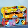 Delta Children Sesame Street Deluxe 9 Bin Design And Store Toy Organizer Storage