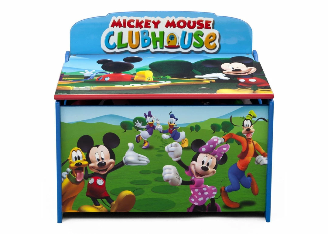 Delta Children Mickey Mouse Deluxe Toy Box 4 Delta Children Mickey Mouse Deluxe Toy Box