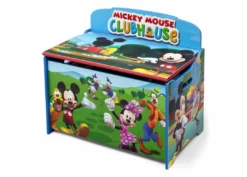 Delta Children Mickey Mouse Deluxe Toy Box 8 Delta Children Mickey Mouse Deluxe Toy Box