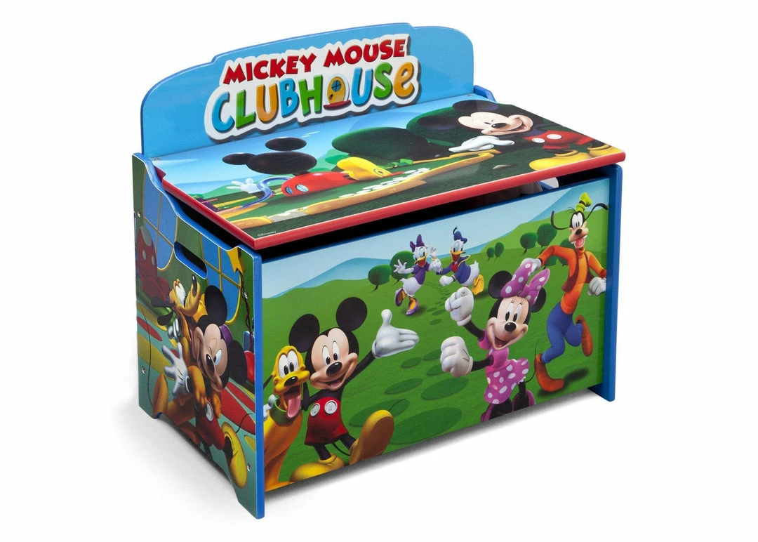 Delta Children Mickey Mouse Deluxe Toy Box 3 Delta Children Mickey Mouse Deluxe Toy Box