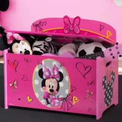 Delta Children Sale Minnie Mouse Deluxe Toy Box