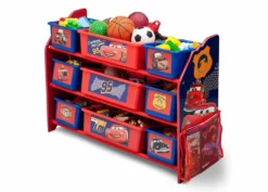 Delta Children Storage Cars Plastic 9 Bin Organizer