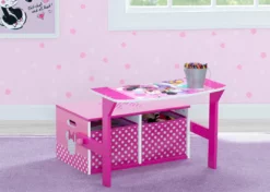 Delta Children Book & Toy Storage Minnie Mouse Activity Bench
