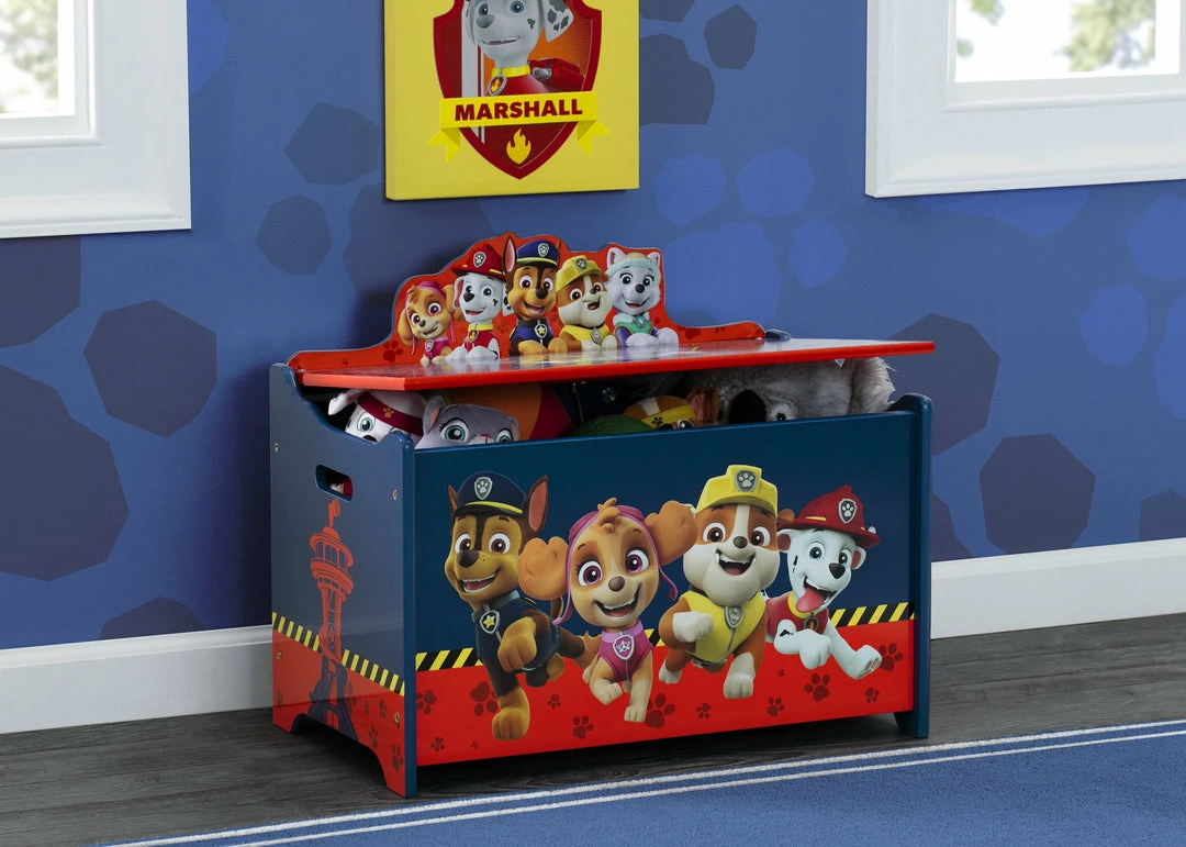 Delta Children Gifts PAW Patrol Deluxe Toy Box 3 Delta Children Gifts PAW Patrol Deluxe Toy Box