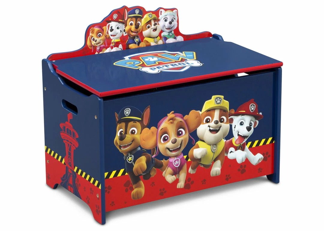 Delta Children Gifts PAW Patrol Deluxe Toy Box 5 Delta Children Gifts PAW Patrol Deluxe Toy Box