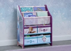 Delta Children Frozen II Toy And Book Organizer Storage