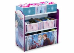 Delta Children Frozen II Design And Store 6 Bin Toy Organizer 10 Delta Children Frozen II Design And Store 6 Bin Toy Organizer