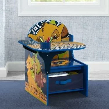 Delta Children Activity Desks The Lion King Chair Desk With Storage Bin