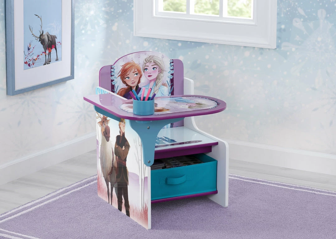 Delta Children Frozen II Chair Desk With Storage Bin 3 Delta Children Frozen II Chair Desk With Storage Bin