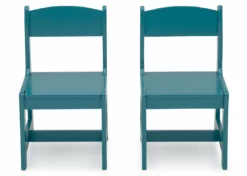 Delta Children Table & Chair Sets MySize Wood Kids Chairs For Playroom (Pack Of 2)