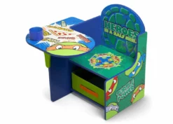 Delta Children Teenage Mutant Ninja Turtles Chair Desk With Storage Bin