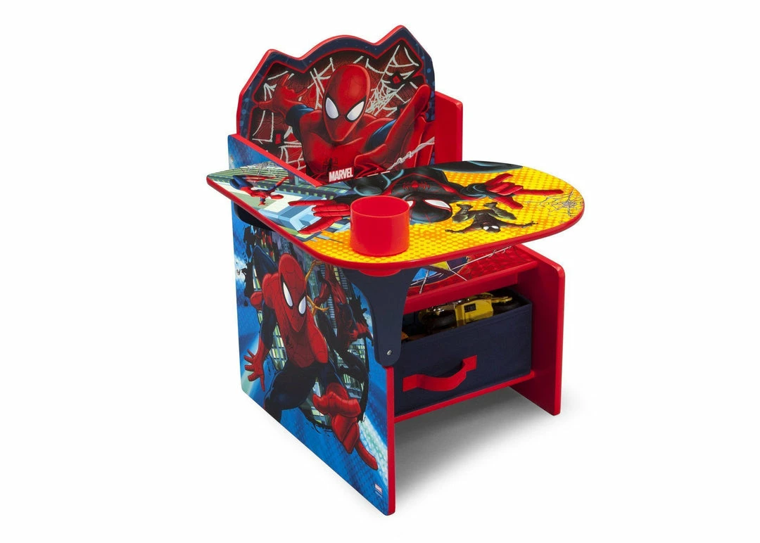 Delta Children Activity Desks Spider-Man Chair Desk With Storage Bin 4 Delta Children Activity Desks Spider-Man Chair Desk With Storage Bin