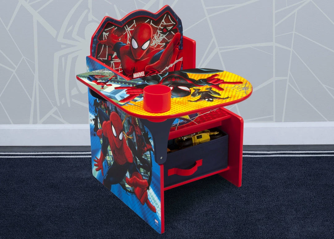 Delta Children Activity Desks Spider-Man Chair Desk With Storage Bin 3 Delta Children Activity Desks Spider-Man Chair Desk With Storage Bin