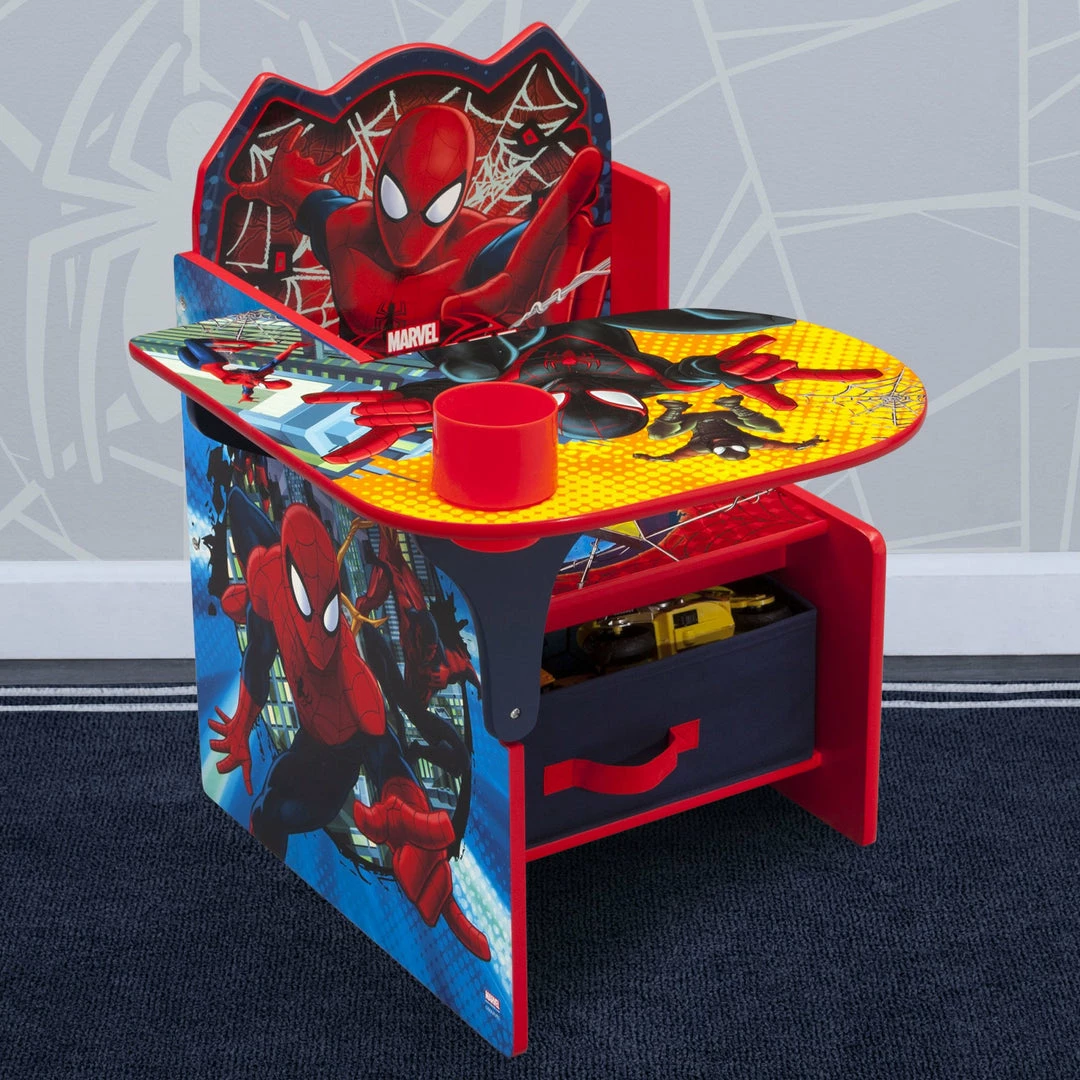 Delta Children Activity Desks Spider-Man Chair Desk With Storage Bin 7 Delta Children Activity Desks Spider-Man Chair Desk With Storage Bin