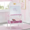 Delta Children Princess Crown Wooden Activity Easel With Storage 2 Delta Children Princess Crown Wooden Activity Easel With Storage