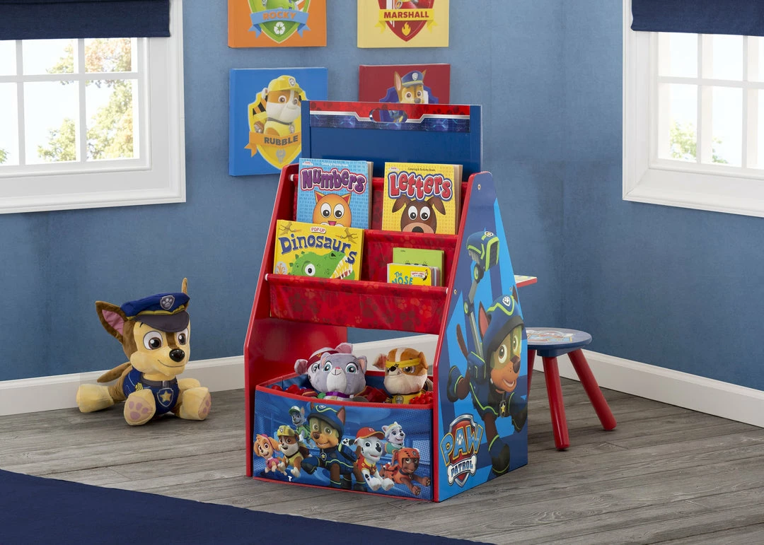 Delta Children PAW Patrol Deluxe Kids Art Table - Easel, Desk, Stool, Toy Organizer 4 Delta Children PAW Patrol Deluxe Kids Art Table - Easel, Desk, Stool, Toy Organizer