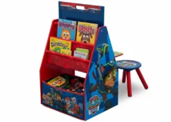 Delta Children PAW Patrol Deluxe Kids Art Table - Easel, Desk, Stool, Toy Organizer 15 Delta Children PAW Patrol Deluxe Kids Art Table - Easel, Desk, Stool, Toy Organizer