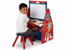 Delta Children PAW Patrol Deluxe Kids Art Table - Easel, Desk, Stool, Toy Organizer 13 Delta Children PAW Patrol Deluxe Kids Art Table - Easel, Desk, Stool, Toy Organizer