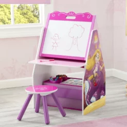 Delta Children Easels Princess Activity Center - Easel Desk With Stool & Toy Organizer 13 Delta Children Easels Princess Activity Center - Easel Desk With Stool & Toy Organizer