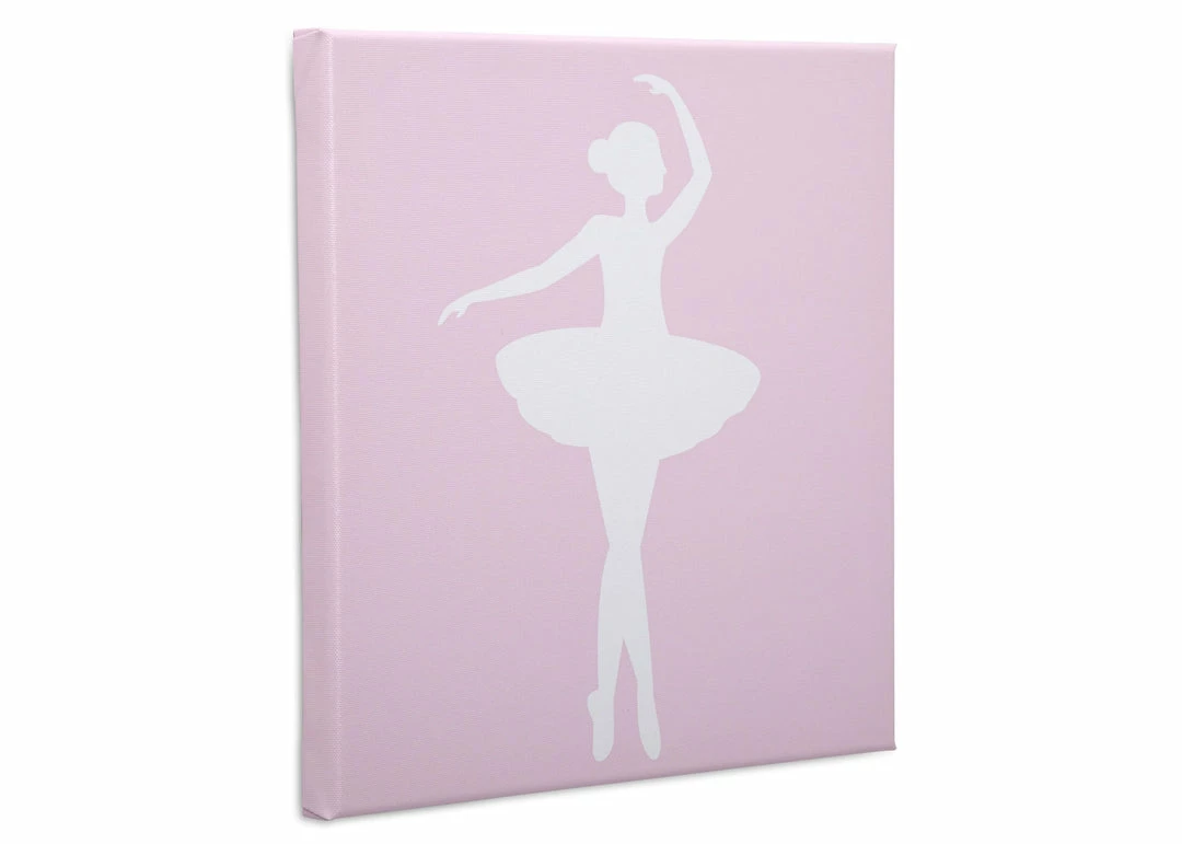 Delta Children Ballerina 3-Piece Canvas Wall Art Set For Girls 8 Delta Children Ballerina 3-Piece Canvas Wall Art Set For Girls