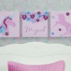 Delta Children Unicorn 3-Piece Canvas Wall Art Set For Girls