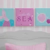 Delta Children Décor & Accessories Seashell 3-Piece Canvas Wall Art Set For Girls 1 Delta Children Décor & Accessories Seashell 3-Piece Canvas Wall Art Set For Girls