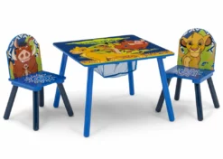 Delta Children The Lion King Table And Chair Set With Storage