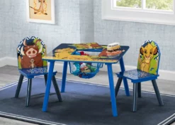 Delta Children The Lion King Table And Chair Set With Storage