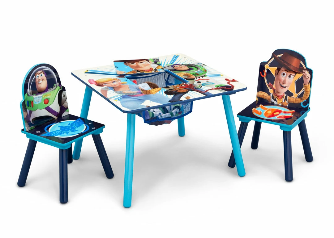 Disney/Pixar Gifts Toy Story 4 Table And Chair Set With Storage By Delta Children 4 Disney/Pixar Gifts Toy Story 4 Table And Chair Set With Storage By Delta Children