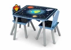 Delta Children Table & Chair Sets Space Adventures Kids Wood Table And Chair Set With Storage