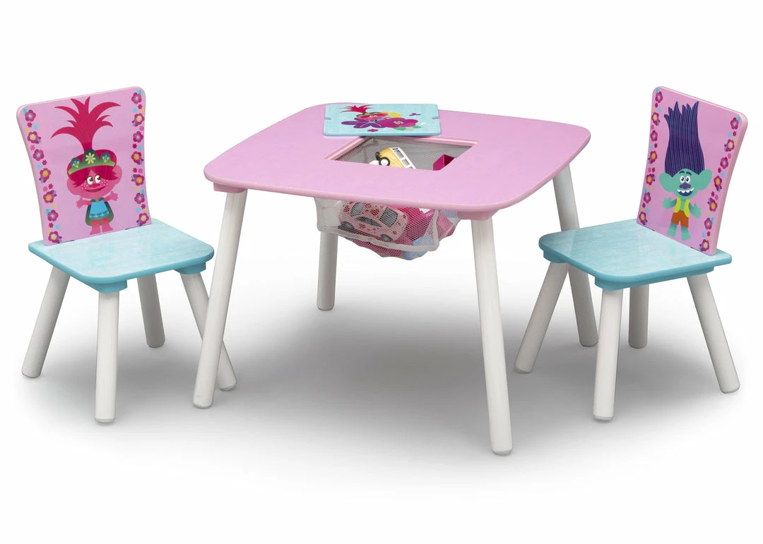 Delta Children Trolls World Tour Table And Chair Set With Storage 8 Delta Children Trolls World Tour Table And Chair Set With Storage