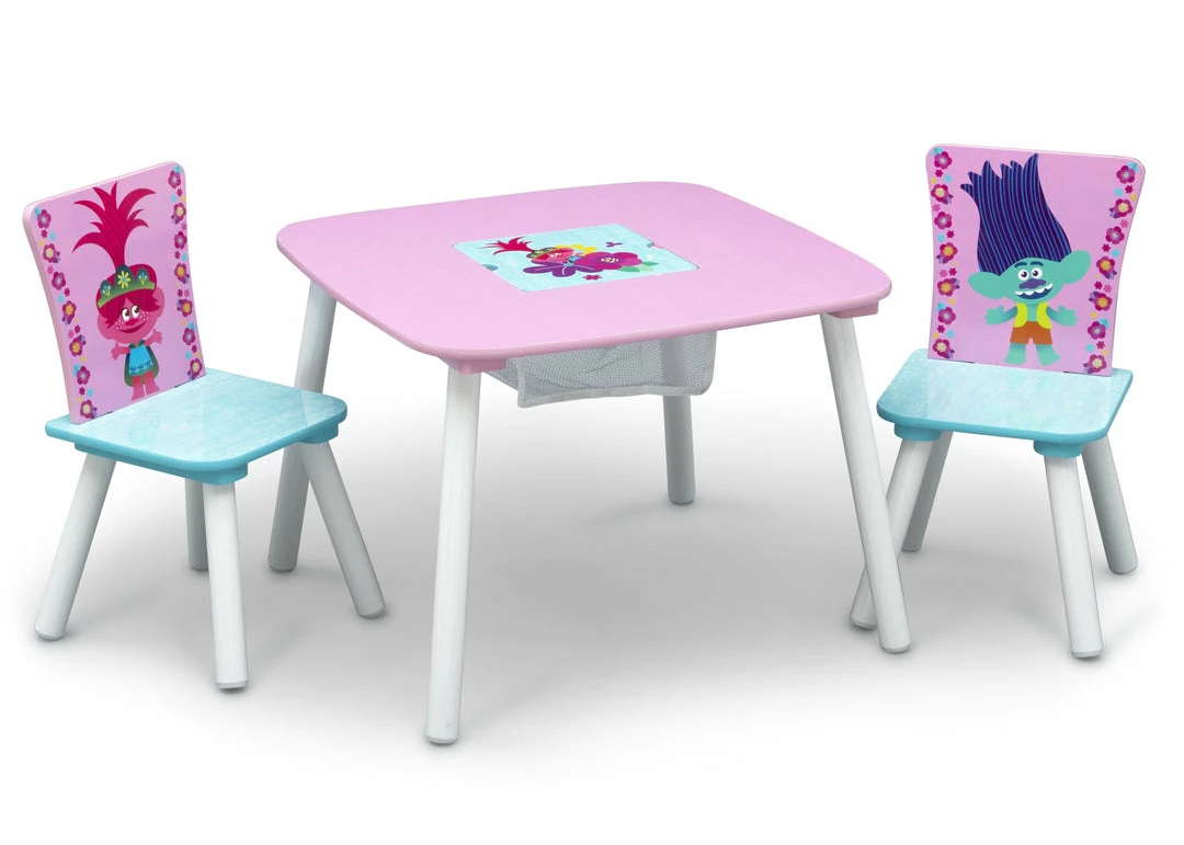 Delta Children Trolls World Tour Table And Chair Set With Storage 5 Delta Children Trolls World Tour Table And Chair Set With Storage