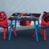 Delta Children Spider-Man Table And Chair Set With Storage
