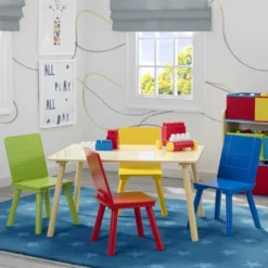 Delta Children Kids Table And Chair Set (4 Chairs Included) Table & Chair Sets