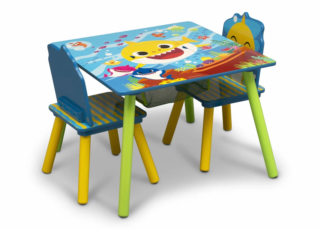 Delta Children Baby Shark Kids Table And Chair Set With Storage Gifts 5 Delta Children Baby Shark Kids Table And Chair Set With Storage Gifts