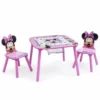 Delta Children Minnie Mouse Table & Chair Set With Storage 1 Delta Children Minnie Mouse Table & Chair Set With Storage