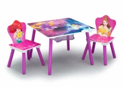 Delta Children Princess Table And Chair Set With Storage