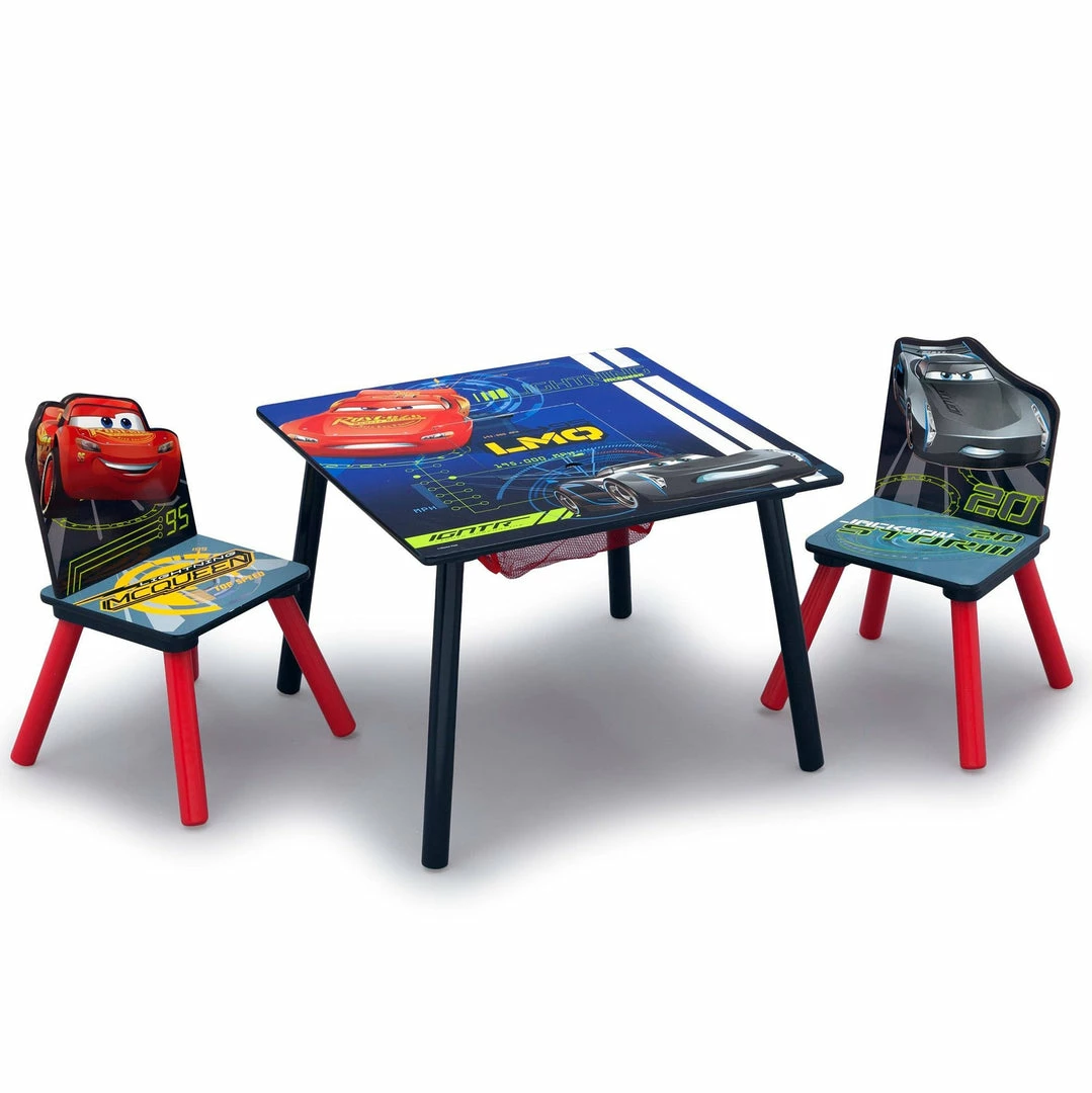 Delta Children Table & Chair Sets Cars Table & Chair Set With Storage 6 Delta Children Table & Chair Sets Cars Table & Chair Set With Storage