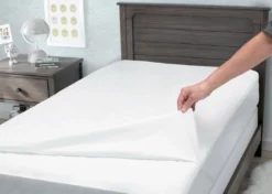 Delta Children Kids-A-Peel Disposable Fitted Sheets, 6-Pack, Waterproof, Breathable Soft Bed Pads That Protect Your Mattress Sheets & Mattress Covers