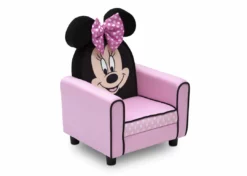 Delta Children Kids’ Chairs Minnie Mouse Figural Upholstered Kids Chair