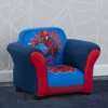 Delta Children Spider-Man Upholstered Chair With Sculpted Plastic Frame 2 Delta Children Spider-Man Upholstered Chair With Sculpted Plastic Frame