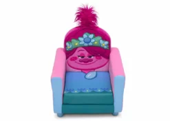 Delta Children Trolls World Tour Poppy Figural Upholstered Kids Chair Kids’ Chairs