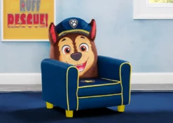 Delta Children Kids’ Chairs PAW Patrol Chase Figural Upholstered Kids Chair