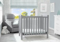 Delta Children Sprout Mini Crib With Mattress Baby Cribs