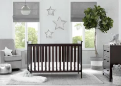 Delta Children Adley 3-in-1 Convertible Crib Baby Cribs