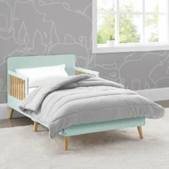 Delta Children Logan Wood Toddler Bed Toddler Beds